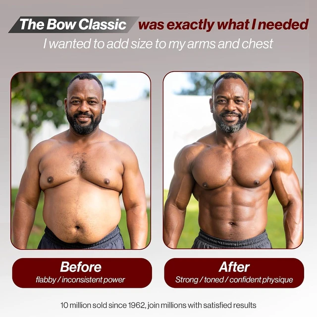 Alt view image 5 of 7 - Bullworker Bow Classic 36" Isometric Exercise Equipment, Portable Home Gym