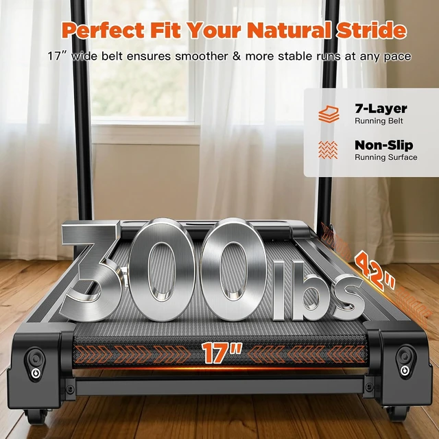 Alt view image 3 of 7 - Folding Electric Treadmills for Home with 12% Auto Incline