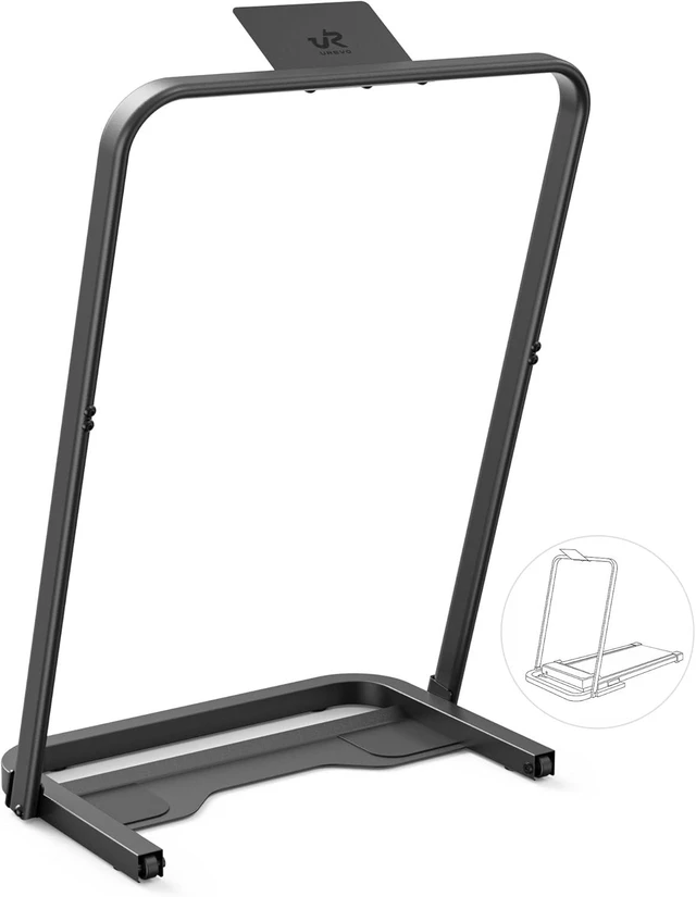 Main image of UREVO Walking Pad Handle Bar Only, Universal Compatible for Walking Pads 23.6'' Wide, Transform WalkingPad Into a Treadmill in Seconds, Easy Moving with Wheels, Quick Assembly, Sturdy Design