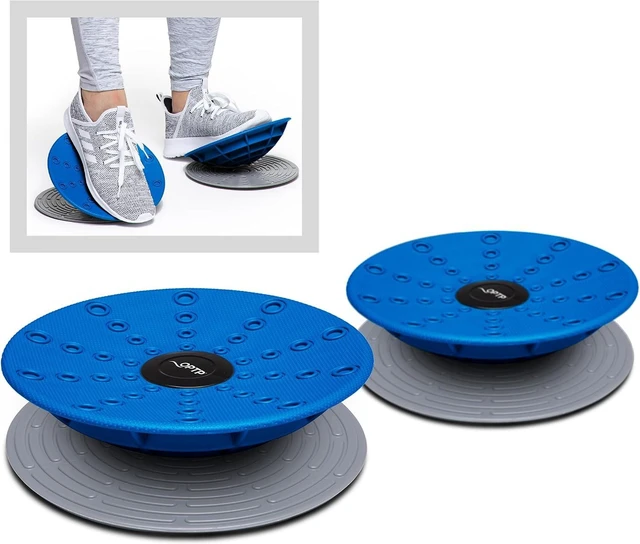 Main image of OPTP Dynamic Duo Balance & Stability Trainers Blue, Set of 2, 8 1/4"