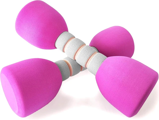 Main image of Kids Weight Set - A Pair of 2 Dumbbells for Toddler Childrens Exercise - Foam Dumbbell 1.5lbs Weights Workout Equipment