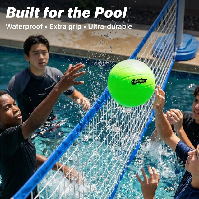 Alt view image 3 of 6 - GoSports Water Volleyball 3 Pack Great for Swimming Pools or Lawn Volleyball Games