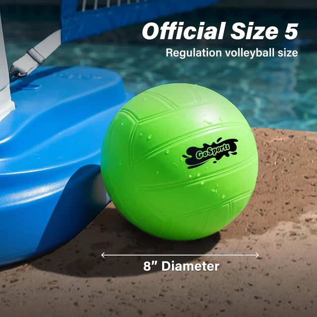 Alt view image 4 of 6 - GoSports Water Volleyball 3 Pack Great for Swimming Pools or Lawn Volleyball Games