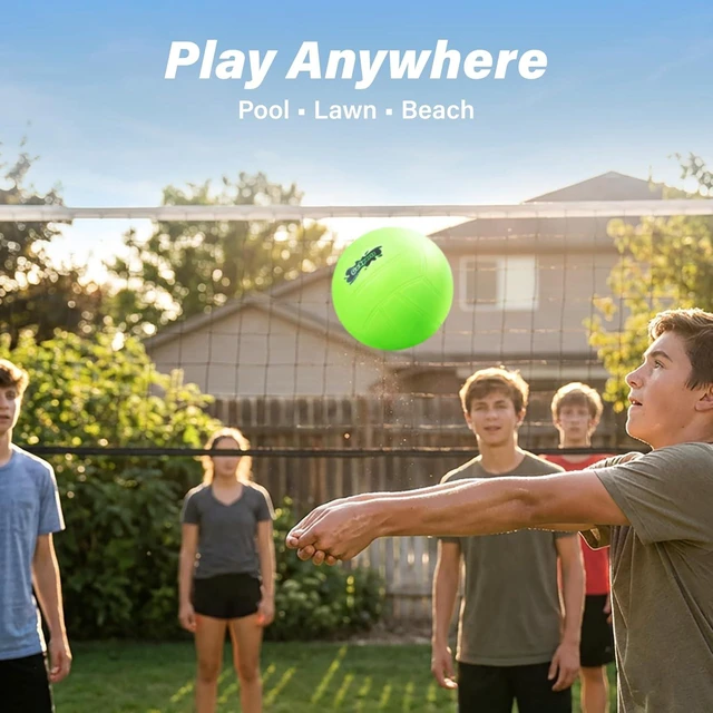 Alt view image 6 of 6 - GoSports Water Volleyball 3 Pack Great for Swimming Pools or Lawn Volleyball Games