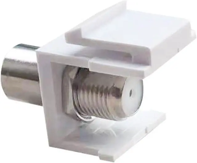 Alt view image 4 of 5 - Coax Keystone American Standard Panel All Copper Revolution F Head Module Clip Connector Keystone(30PCS)