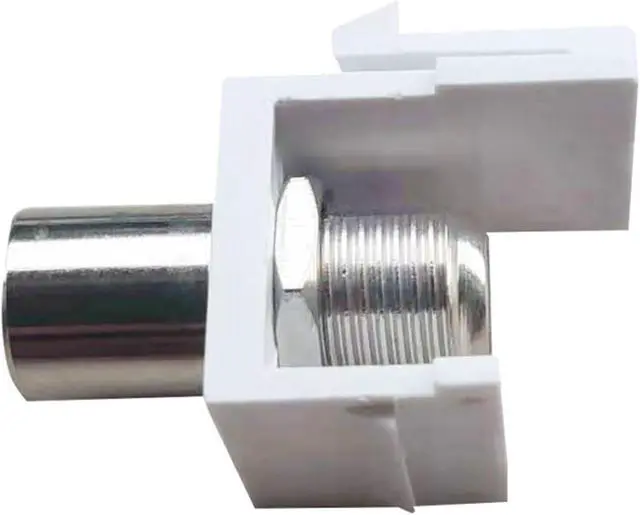 Alt view image 5 of 5 - Coax Keystone American Standard Panel All Copper Revolution F Head Module Clip Connector Keystone(30PCS)