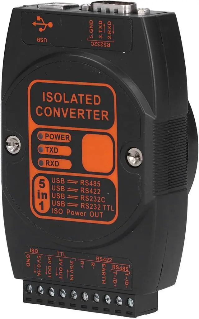 Alt view image 6 of 7 - USB to RS485 Adapter Industrial Grade Isolation Converter DCM2610A for Industrial Use ((FTDI chip 12Mb Rate))