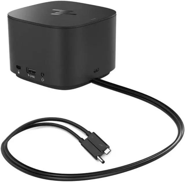 Alt view image 5 of 7 - HP Thunderbolt Dock G2 with Combo Cable 3TR87UT#ABA Docking Station, Powerful 230W Power Delivery, Supports up to 4 Displays, Versatile Connectivity -USB-A, USB-C, DisplayPort, VGA, RJ45 & Audio Ports