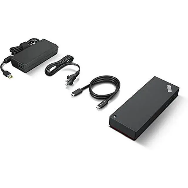 Alt view image 3 of 5 - ZoomSpeed Bundle for Lenovo Thunder Bolt 4 Dock (40B00135US) HDMI Cable DisplayPort Cable Ethernet Cable Kit