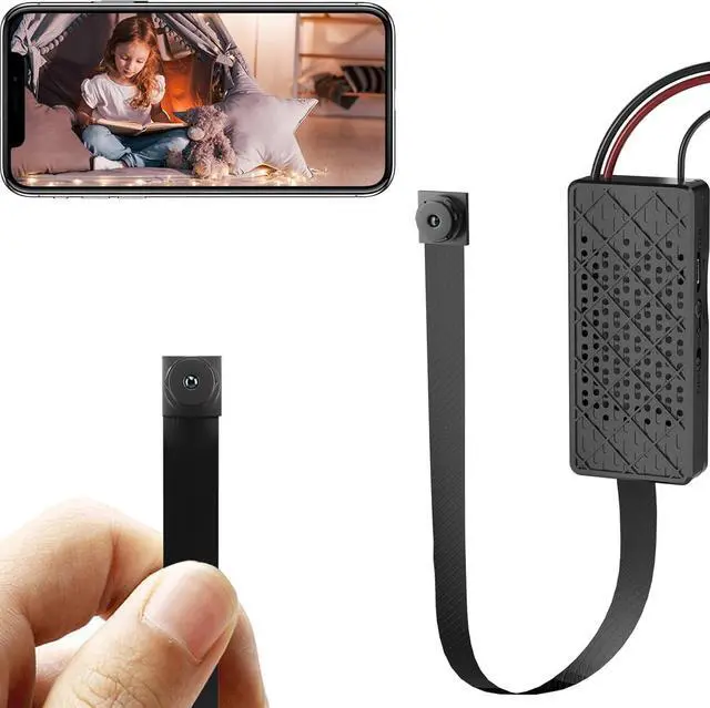 Main image of WiFi Hidden Camera DIY Mini Portable and Wireless Nanny Cam 1080P HD Spy Camera with Motion Detection Security Cameras for Home Office Outdoor