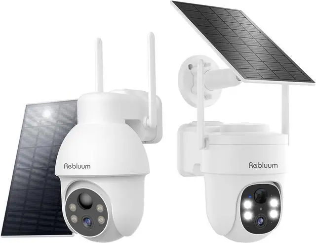Main image of Security Camera Wireless Outdoor, 2K Solar Security Camera and 5MP Solar Camera Outdoor Wireless, Battery Powered 360°PTZ Camera