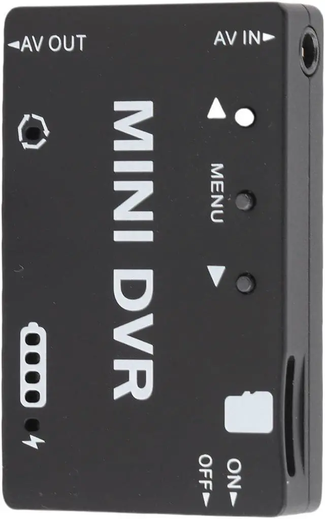 Alt view image 3 of 7 - Mini FPV DVR Module, Aluminum Alloy, Small Volume, NTSC PAL Switchable Video Recorder with AV Output