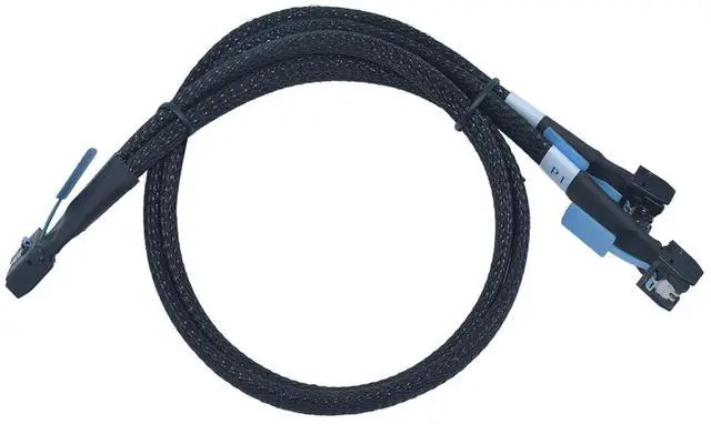 Alt view image 7 of 7 - LetLinkSo PCIe 5.0 MCIO x8(SFF-TA-1016 74Pin) to Dual MCIO x4 Breakout Cable, Male-to-Male, 50cm Length, PCIe5.0 & SAS4.0 Compliant for Server & Data Center