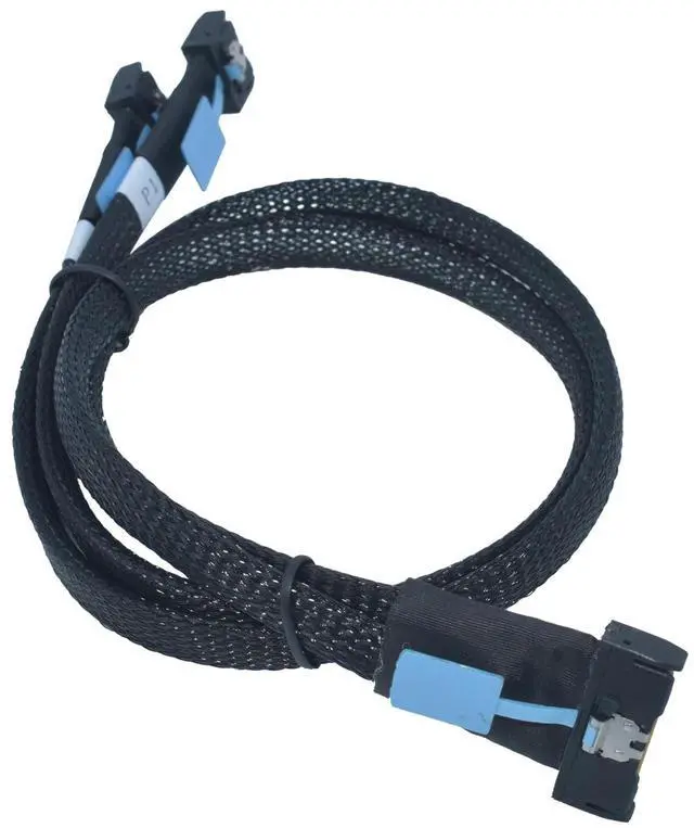 Alt view image 6 of 7 - LetLinkSo PCIe 5.0 MCIO x8(SFF-TA-1016 74Pin) to Dual MCIO x4 Breakout Cable, Male-to-Male, 50cm Length, PCIe5.0 & SAS4.0 Compliant for Server & Data Center