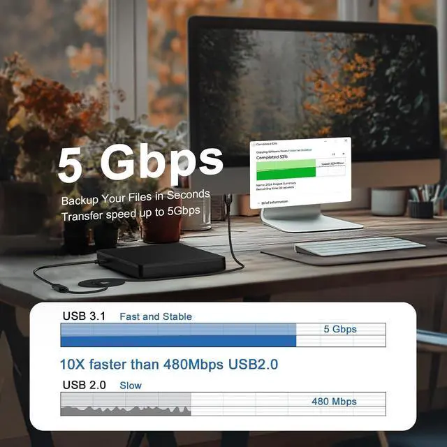 Alt view image 9 of 14 - USB Extension Cable 10FT USB Extender USB 3.0 Charger Cord Fast Charging Cable 10 FT Extra Long Type A Male to Female High Speed Data Transfer for Keyboard Mouse Printer Camera