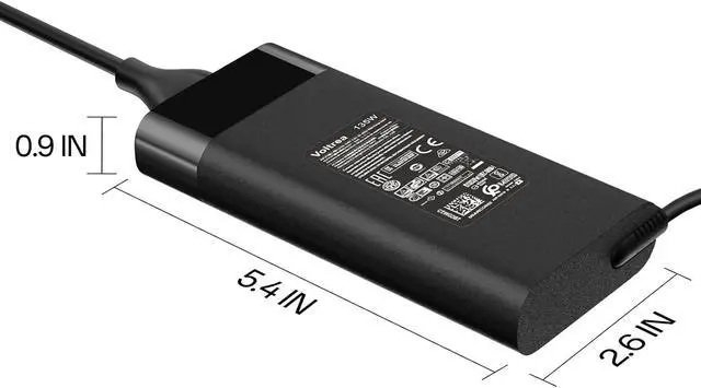 Alt view image 11 of 14 - 135W AC Adapter Compatible with HP Spectre X360 15 15T 16 Omen 15 17 Pavilion Gaming 15 Envy Touchsmart 14 15 M7 L15534-001 M85390-002 L15534-101 Power Supply Cord