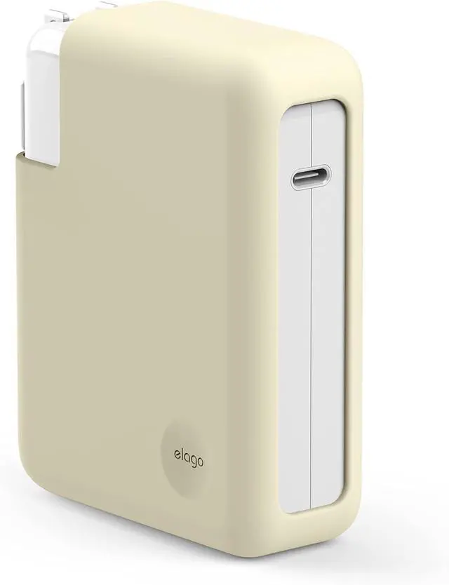 Alt view image 8 of 14 - MacBook Charger Cover for MacBook Pro 140W USB-C Power Adapter Compatible with MacBook Pro 16 Models (20212026) Extra Protection Precise Cutout (Classic White)
