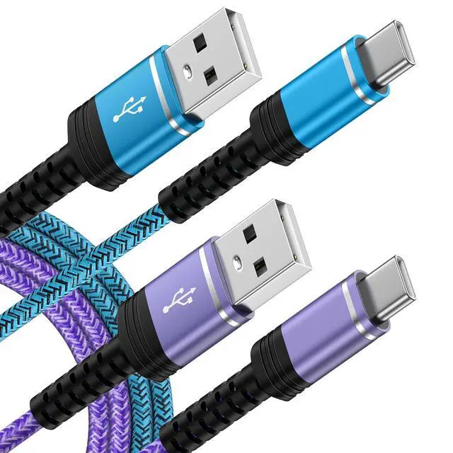 Alt view image 8 of 14 - Fast Charger Cable USB C 2 Pack 6ft 3.1A Android Charger Power Charging Cord Compatible for Moto G Stylus 5G 2024 G Power 2026 2025 G 5G 2025 Edge 2023 Razr G Play 2022 2021 Edge 50 One 5G Ace