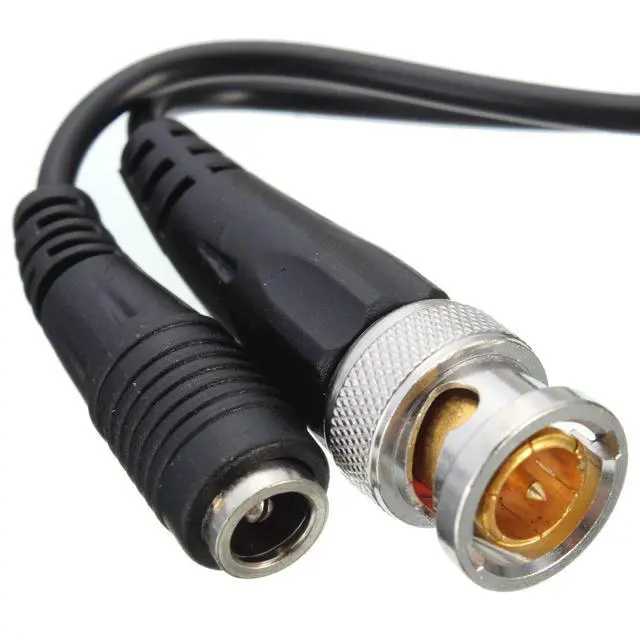 Alt view image 7 of 7 - 10 Pairs HD-CVI/TVI/AHD Passive Video Balun with Power Connector and RJ45 CAT5 Data Transmitter BNC Twisted Pair