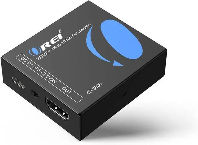 Main image of XD-3000 HDMI Downscaler 18Gbps HDMI 2.0 Converter with 4K@60Hz (4:4:4) HDCP 2.2 EDID Management CEC Block USB-C Power