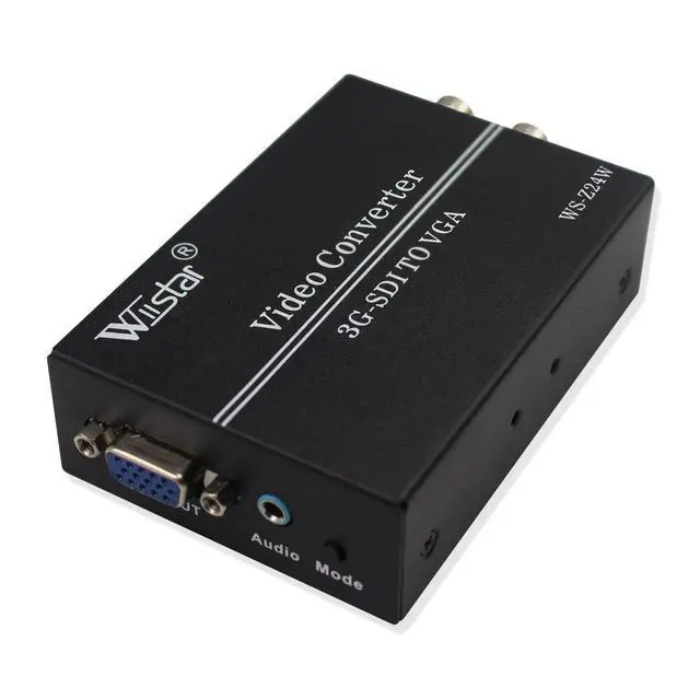 Alt view image 2 of 7 - SDI to VGA Audio Converter Support 1080P for VGA SDI Monitor