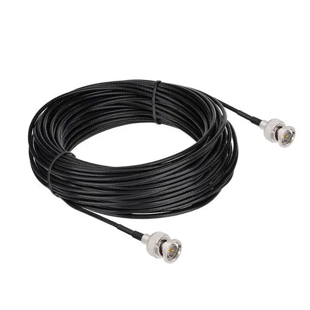 Alt view image 7 of 7 - 3G SDI Cable 66ft Long 75 Ohm BNC Male to Male Black RG179 SDI Video Cable for Camera BMCC Video CCTV Monitor SDI Monitor Converters Splitter Recorders