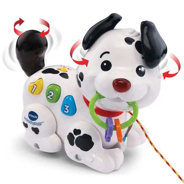 Alt view image 3 of 7 - Pull and Sing Puppy