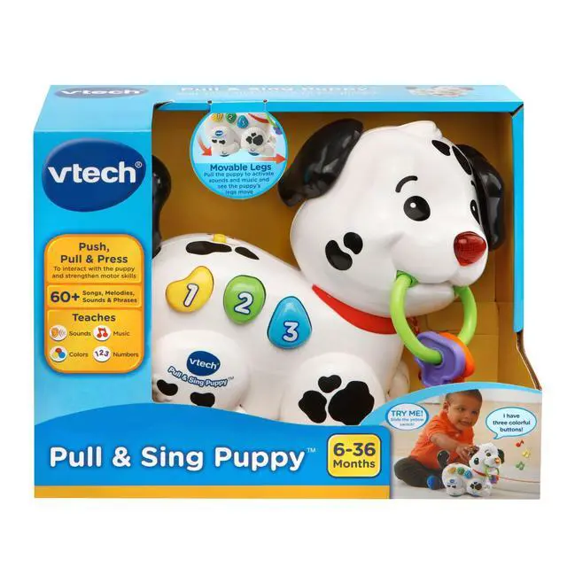 Alt view image 6 of 7 - Pull and Sing Puppy
