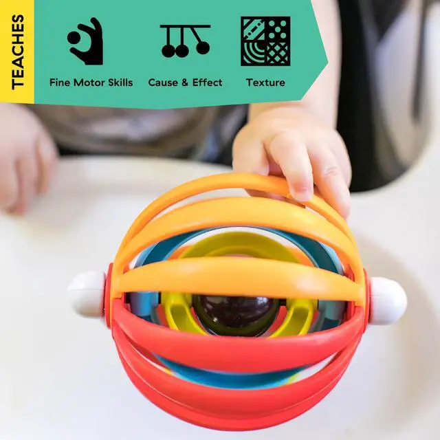 Alt view image 3 of 7 - Sticky Spinner BPA-Free High Chair Activity Toy, Ages 3 Months+