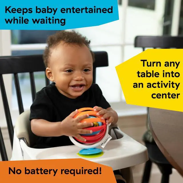 Alt view image 2 of 7 - Sticky Spinner BPA-Free High Chair Activity Toy, Ages 3 Months+