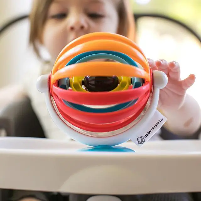 Alt view image 7 of 7 - Sticky Spinner BPA-Free High Chair Activity Toy, Ages 3 Months+