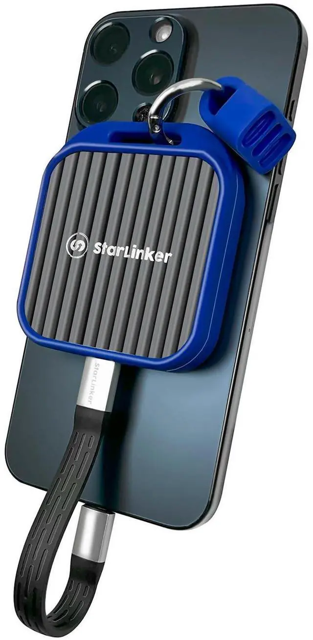 Alt view image 8 of 14 - Magnetic M.2 2230 NVMe SSD Enclosure, Keychain 40G USB4 Cable & Silicone Jacket Included, Supports USB 3.2 10G to NVMe PCI-E Adapter, for iPhone 15Pro Max ProRes Record & Save
