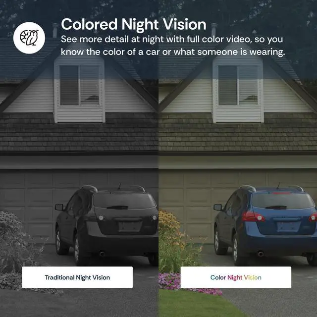 Alt view image 12 of 14 - Light Bulb Security Cameras Wireless Outdoor Indoor, 360° Pan Tilt, Color Night Vision, LED Bulb & Spotlight, 2.4GHz 5GHz Wi-Fi 6, Porch Light Cameras for Home Security (2026 Upgrade Version)