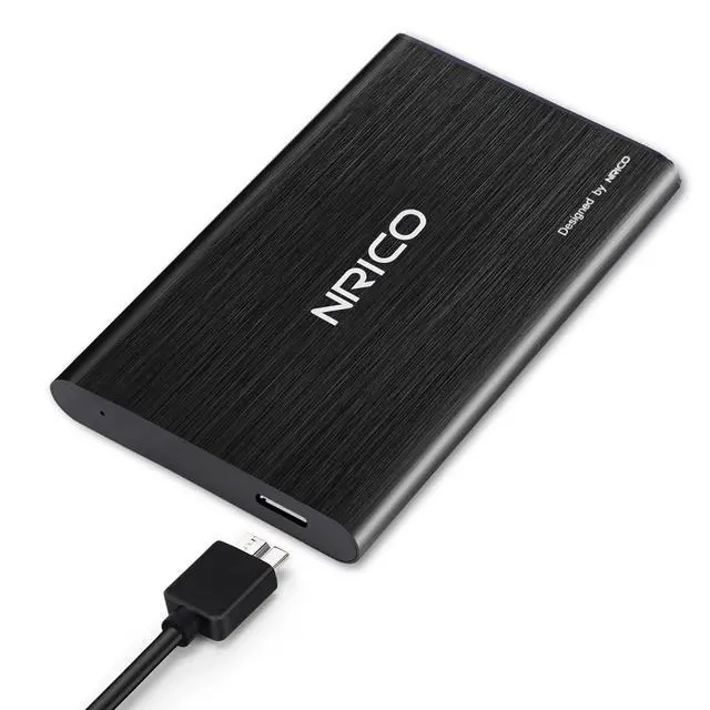 Alt view image 16 of 16 - Ultra Slim 750GB Portable External Hard Drive USB3.0 HDD Storage Compatible for PC, Desktop, Laptop,Mac,PS4, Xbox one (Black, 750, GB)