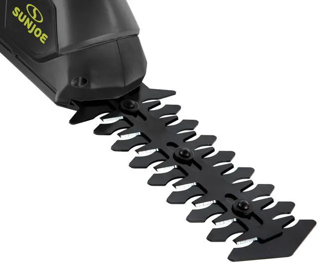 Alt view image 14 of 14 - HJ604C 2-in-1 Cordless Grass Shear and Hedge Trimmer, 7.2V Handheld Electric Shrub Trimmer Grass Cutter, 1250 RPM Steel Blades, Rechargeable Lithium-Ion Battery and Charger Included