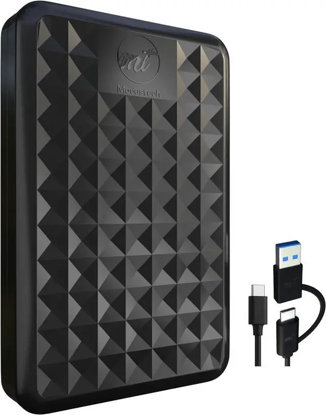 Alt view image 8 of 14 - 500GB Portable External Hard Drive USB 3.0/Type-C Slim High-Speed HDD for Backup, Storage, Gaming Compatible with PC, Mac, Laptop, PS4, PS5, Xbox, Windows, MacBook, Smart TV (Black)