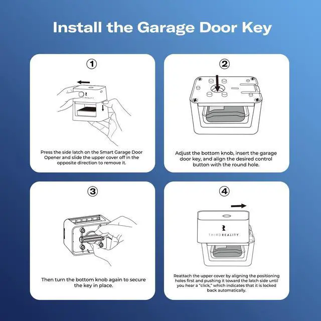 Alt view image 11 of 14 - Smart Garage Door Opener, Matter Certified, Retrofit with Existing Remote, Compatible with Alexa, Apple Home, Google Home, SmartThings, Home Assistant & Homey