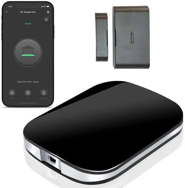 Alt view image 8 of 14 - Smart Wi-Fi Garage Door Opener Remote,APP Control, Compatible with Alexa, Google Assistant, Siri, No Hub Required