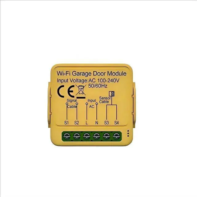Alt view image 8 of 14 - WiFi Garage Door Opener Controller,Tuya Smart Life app Remote Control and Monitor on/Closed Status,Smart Replacement Opener on Phone,Compatible with Alexa Google Home (1CH Garage WiFi Switch)
