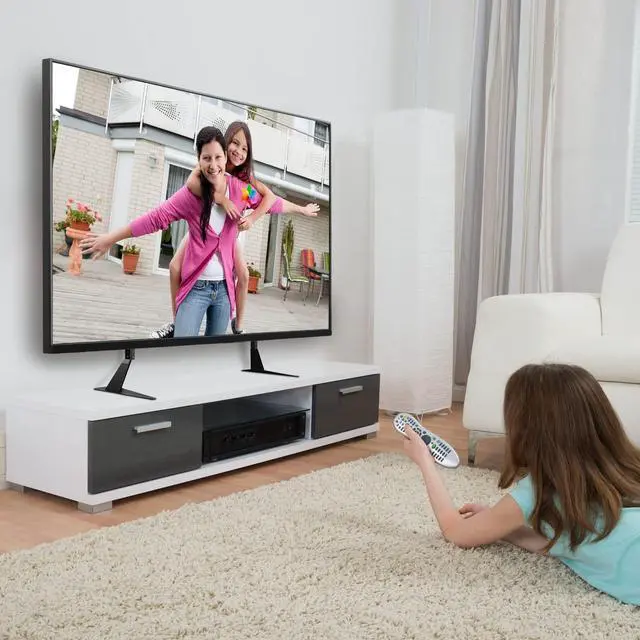Alt view image 14 of 14 - Universal TV Stand, Metal TV Legs for 20-65 inch LCD/LED/OLED/Plasma Flat&Curved Screen TV Height Adjustment with VESA 75x75mm to 800x500mm Max ML1760