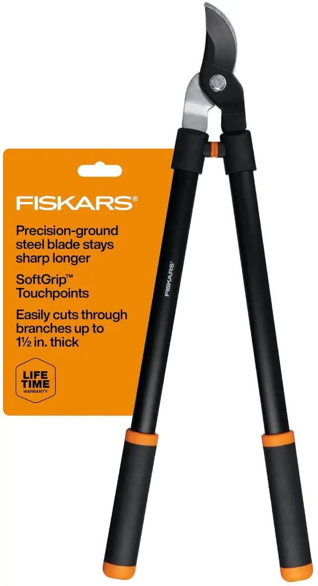 Alt view image 8 of 14 - 28" Loppers for Tree Trimming, Heavy Duty, Rust-Resistant Sharp Bypass Steel Blade Loppers, Branch Cutter up to 1.5" Diameter Cut Capacity, Shock-Absorbing Handle, Garden Tools