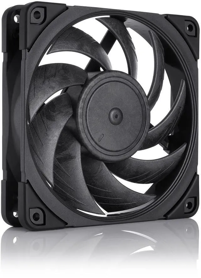 Alt view image 9 of 14 - NF-A12x25 PWM chromax.Black.swap, Premium Quiet Fan, 4-Pin (120mm, Black)