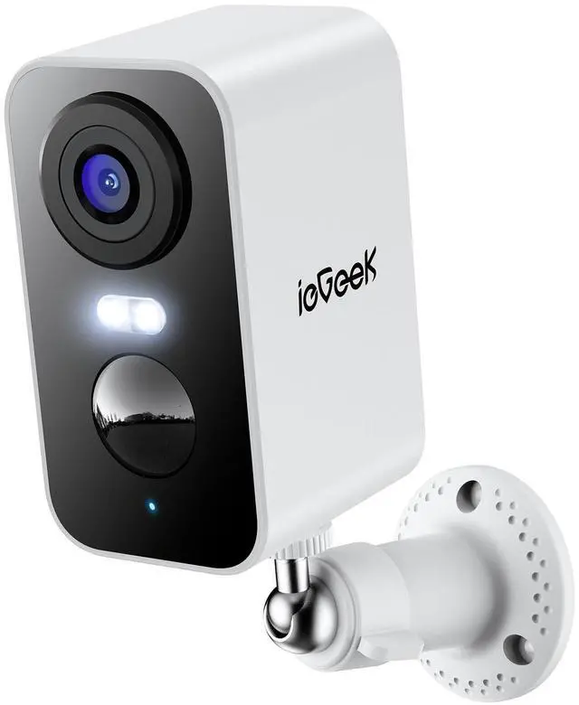 Alt view image 8 of 14 - Security Cameras Wireless Outdoor, 2K 3MP Battery Powered WiFi Security Camera with Spotlight & Siren Alarm, 2-Way Audio, Color Night Vision, AI Detection for Home Security, Works with Alexa