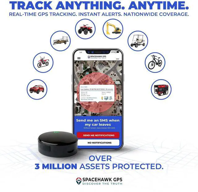 Alt view image 12 of 14 - Tracker - Real-Time Mini GPS System. Hidden GPS Tracking Device for Cars, Trucks, Trailers, Assets & Fleet Vehicles. Waterproof Portable GPS Tracker with Magnet & Long Battery.