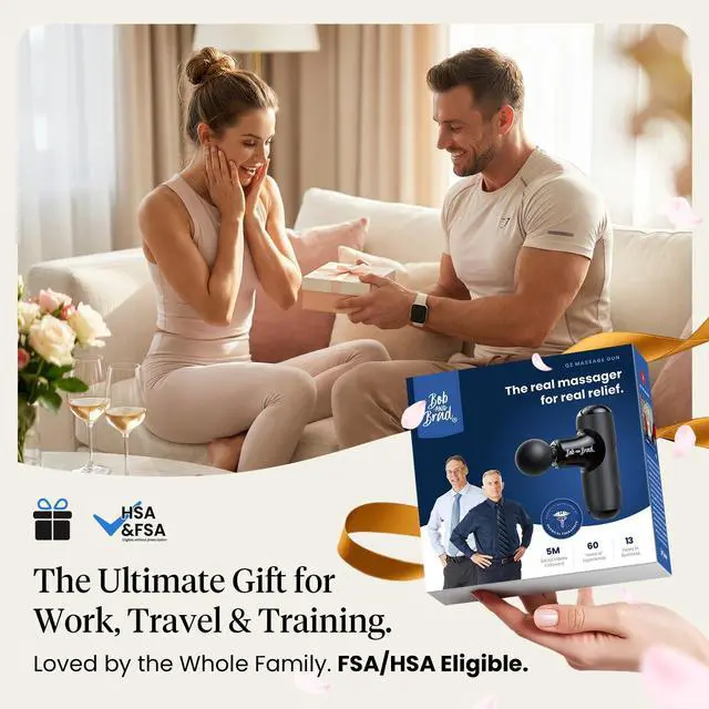 Alt view image 14 of 14 - Q2 Mini Massage Gun, Pocket-Sized Deep Tissue Massager Gun, Portable Percussion Muscle Massager Gun, Ultra Small & Quiet Muscle Massage Gun for Muscle Recovery with Carry Case