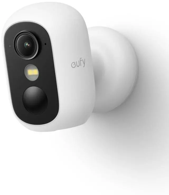 Alt view image 8 of 14 - eufyCam C35, Wireless Security Camera, Outdoor and Indoor, Magnetic Mount, Color Night Vision, Local Storage, No Monthly Fee, IP67, Supports Solar Panel, White