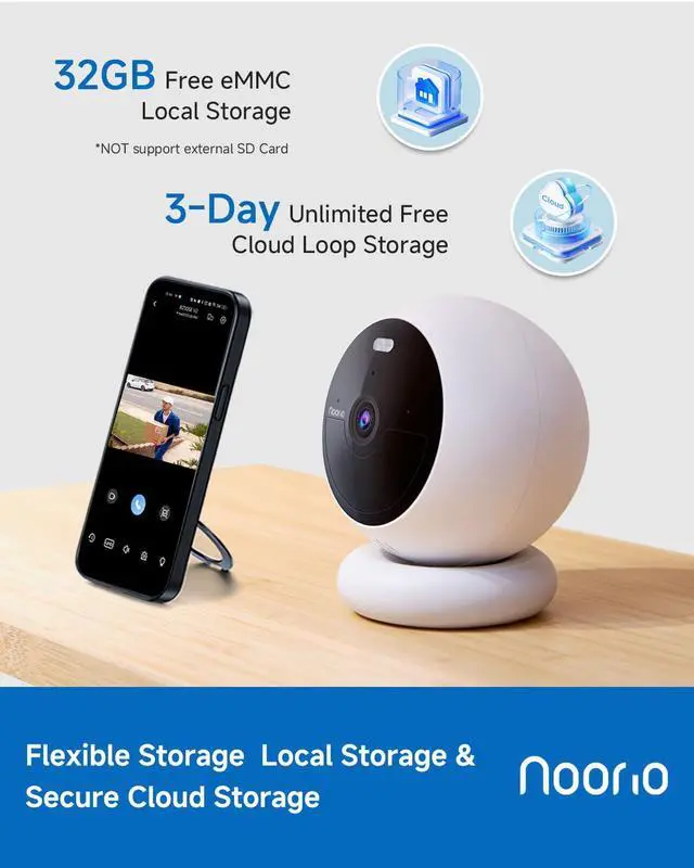 Alt view image 14 of 14 - Security Cameras Wireless Outdoor Magnetic, 1080P Battery Powered Indoor Cameras for Home Security, Smart Motion Detection Outdoor Pet Dog Camera, Free Local Storage MagCam, 2.4G WiFi, B200S