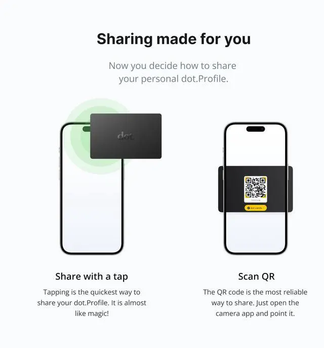 Alt view image 11 of 12 - . Card - Digital Business Card - Tap Compatible with iPhone & Android (Black)
