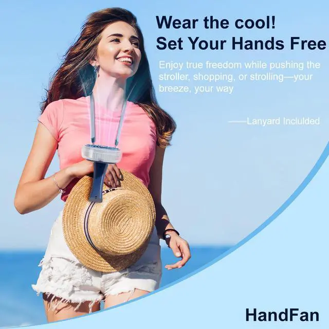 Alt view image 14 of 14 - Upgraded Portable Handheld Misting Fan, Rechargeable Personal Mister Fan, Spray Water Mist Fans, Mini Cooling Hand Fans for Summer Beach Travel Concerts, Gifts for Women(Royal Blue)