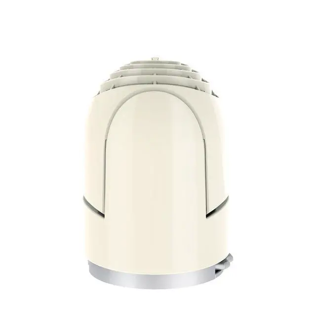 Alt view image 8 of 12 - Flippi V6 Compact Air Circulator Fan, Quiet Portable Travel Fan for Office or Bedroom, Adjustable Head, 2 Speeds, Vintage White